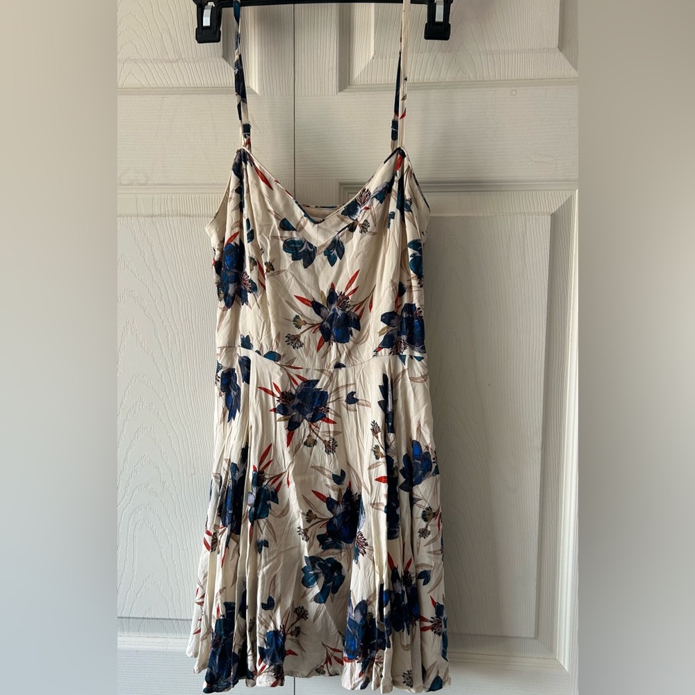 Aritzia summer floral mini dress